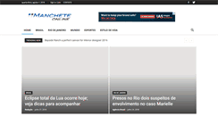 Desktop Screenshot of mancheteonline.com.br